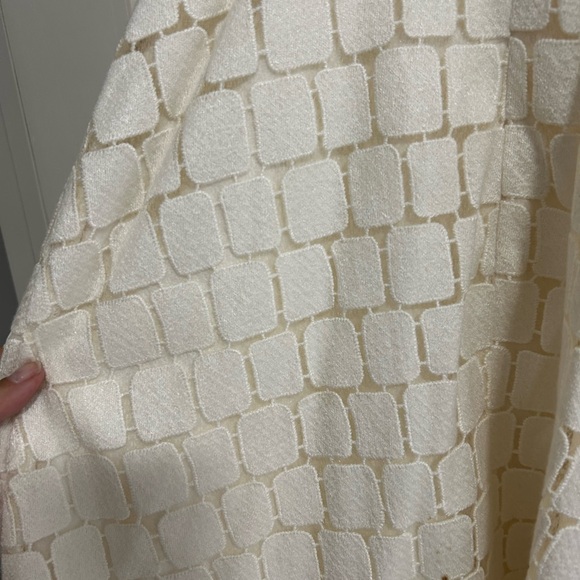 Alexis dress ivory size Large